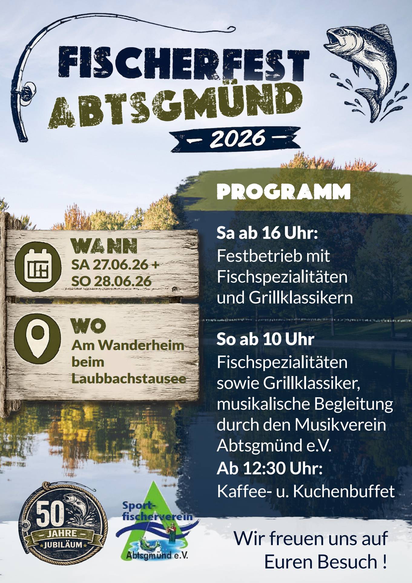 Flyer Fischerfest 2026